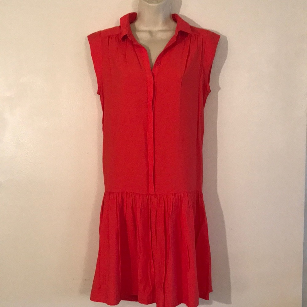 TEGAN BRAND SEMI-SHIRT DRESS - 8